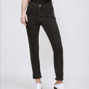 Re/Done Levi’s ankle Crop High Waisted
